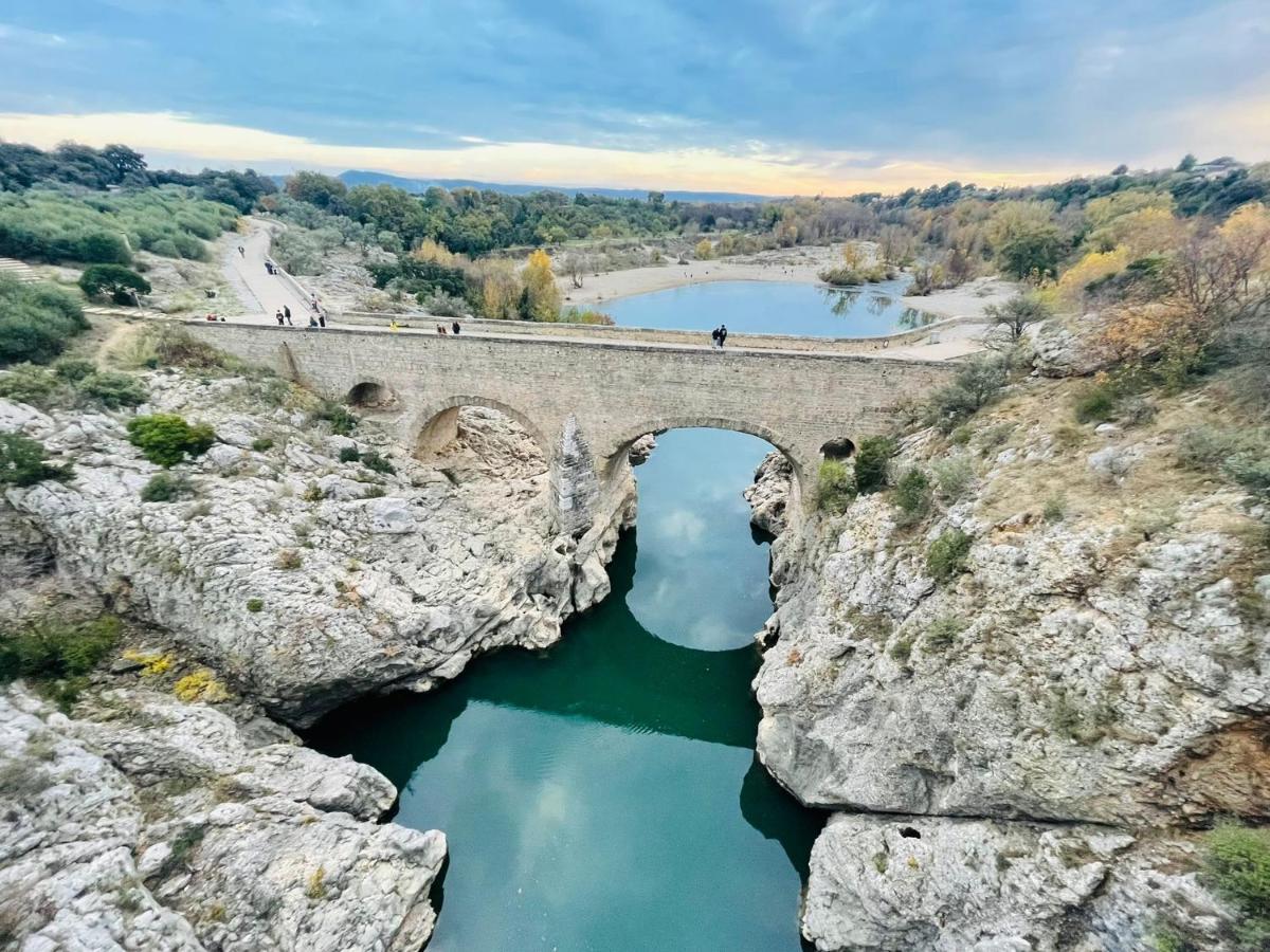Studio 40 M 2 Pres St Guilhem Le Desert Et Riviere La Boissière Eksteriør bilde